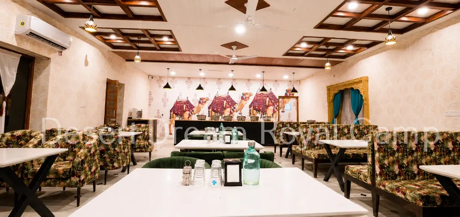 The camp restaurant