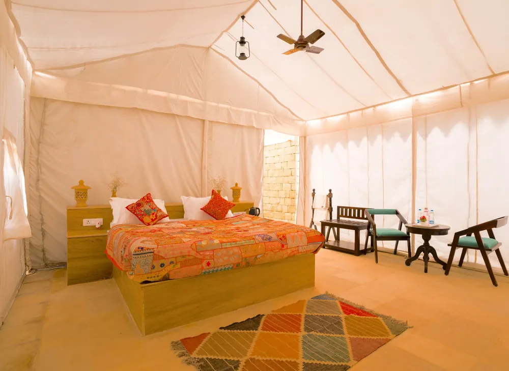 Luxury Tent interior
