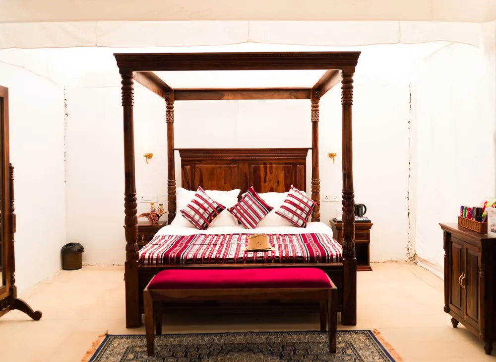 Oman Family Tent bedroom